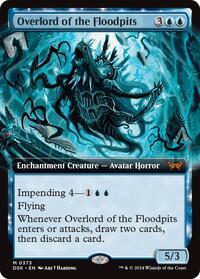 Overlord of the Floodpits (Extended Art) - Duskmourn: House of Horror - 373