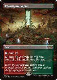 Thornspire Verge (Borderless) - Duskmourn: House of Horror - 333