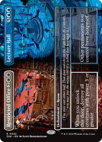 Restricted Office // Lecture Hall (Borderless) - Duskmourn: House of Horror - 342