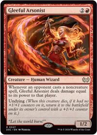 Gleeful Arsonist - Commander: Duskmourn: House of Horror - 27