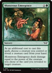 Monstrous Emergence - Duskmourn: House of Horror - 191