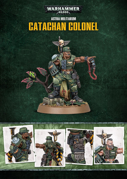 Games Workshop Warhammer 40,000 Astra Militarum Catachan Colonel 47-90