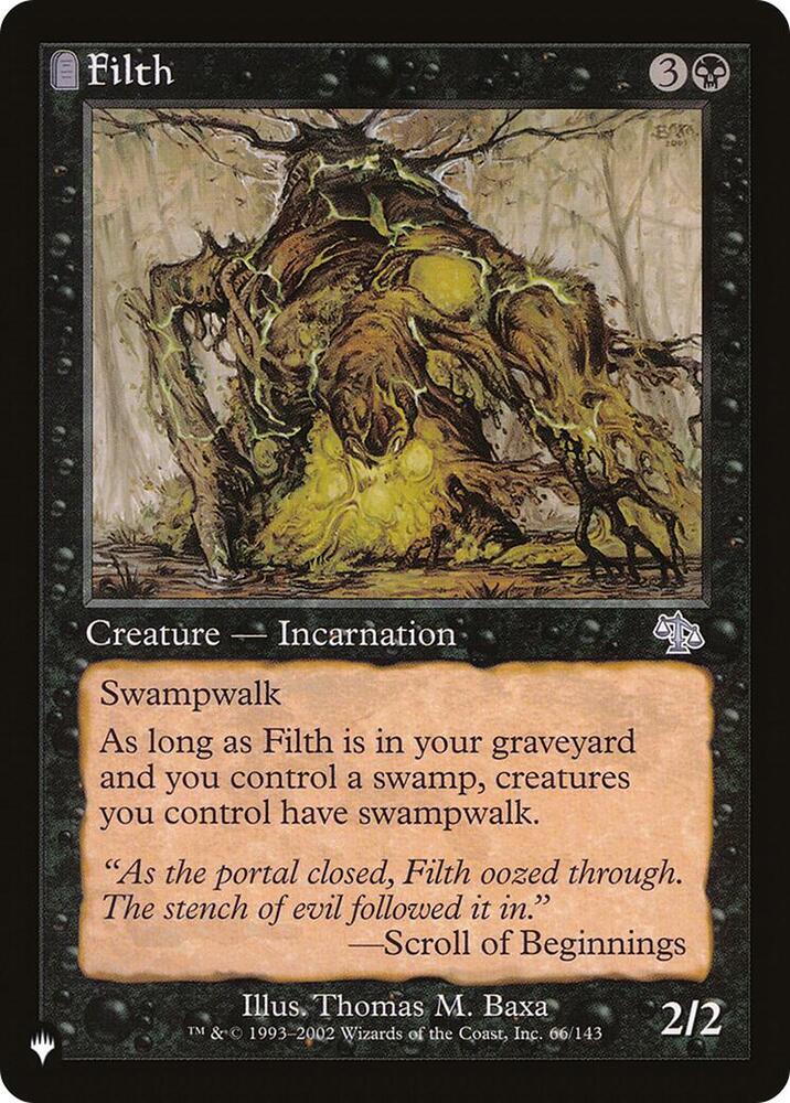 Filth - The List Reprints #66/143
