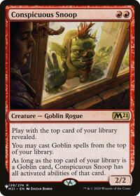 Conspicuous Snoop - The List Reprints #139/274