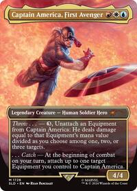 Captain America, First Avenger (Rainbow Foil) - Secret Lair Drop Series - 1726