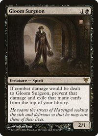 Gloom Surgeon - Avacyn Restored - 104
