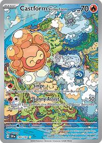 Castform Sunny Form - 195/191 - SV08: Surging Sparks - 195/191