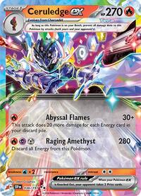 Ceruledge ex - Pokemon Surging Sparks #036/191
