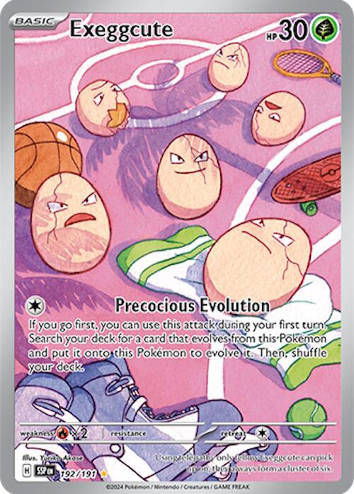 Exeggcute - Pokemon Surging Sparks #192/191