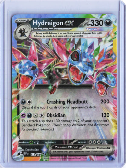 Hydreigon ex - Double Rare SV08: Surging Sparks 119/191 NM