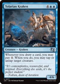 Tolarian Kraken - Foundations Jumpstart - 377