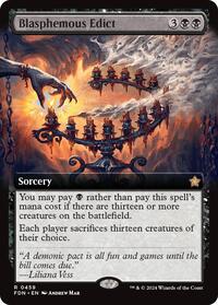 Blasphemous Edict (Extended Art) - Foundations - 459