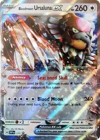 Bloodmoon Ursaluna ex - Scarlet & Violet Promo Cards #177