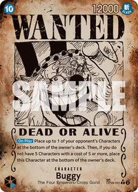 Buggy (051) (Wanted Poster) - Emperors in the New World #OP09-051