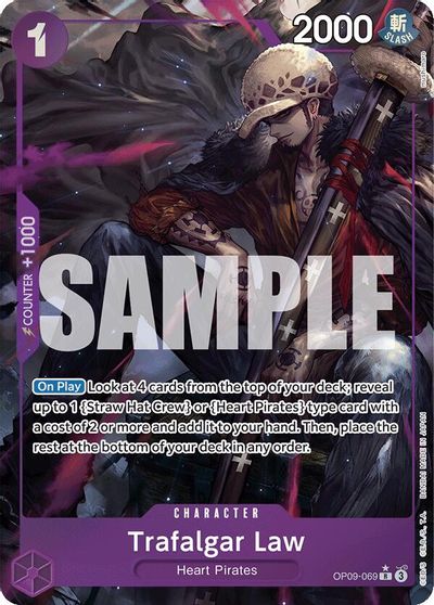 Trafalgar Law [Alternate Art] OP09-069