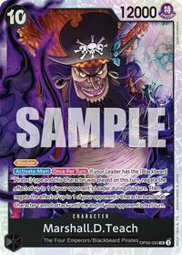 Marshall.D.Teach (093) - Emperors in the New World #OP09-093
