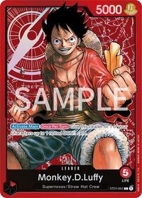 Monkey.D.Luffy - Revision Pack Cards #ST01-001