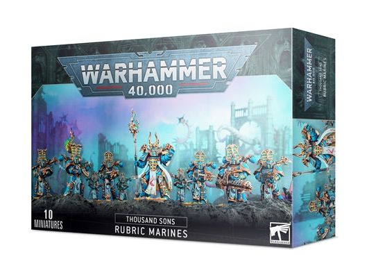 Games Workshop Warhammer 40,000 - Thousand Sons Rubric Marines