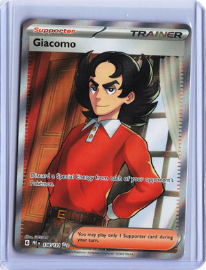 Giacomo Ultra Rare SV: Prismatic Evolutions 138/131 NM