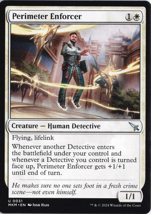 Perimeter Enforcer U Murders at Karlov Manor 31 NM