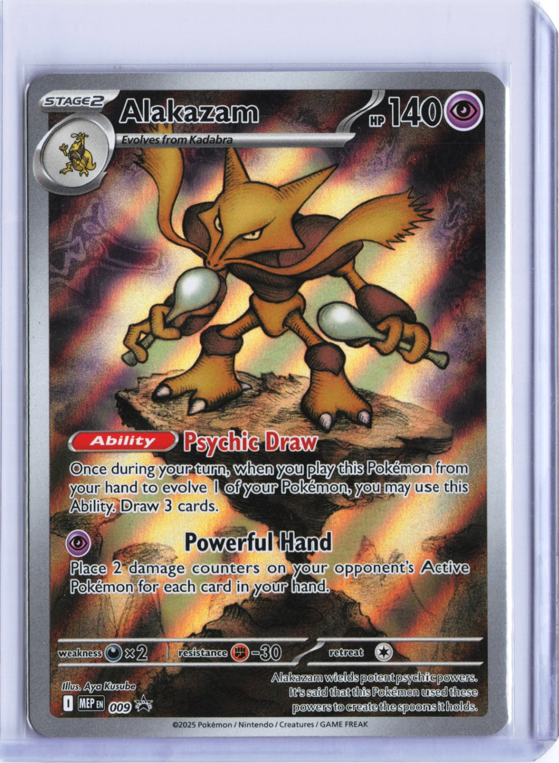 Alakazam - Promo ME: Mega Evolution Promo 009 NM