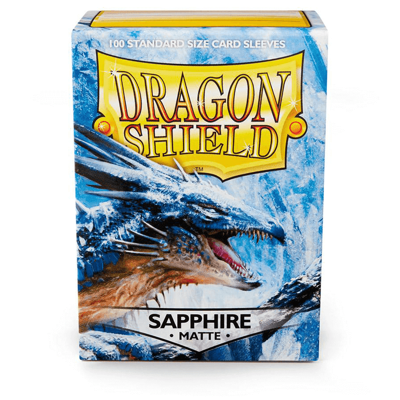 Dragon Shield: Matte Sapphire - 100 Pack