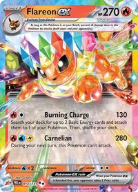 Flareon ex - Pokemon Prismatic Evolutions #014/131