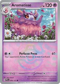 Aromatisse (Master Ball Pattern) - Pokemon Prismatic Evolutions #039/131