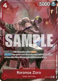 Roronoa Zoro (Parallel) - Starter Deck EX: Gear 5 #ST21-015