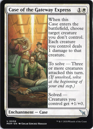 Case of the Gateway Express U Murders at Karlov Manor 8 NM