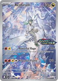 N's Reshiram - 167/159 (Journey Together Stamped) - Miscellaneous Cards & Products - 167/159
