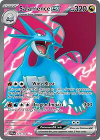 Salamence ex - Journey Together #177/159