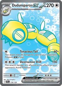 Dudunsparce ex - Journey Together #178/159