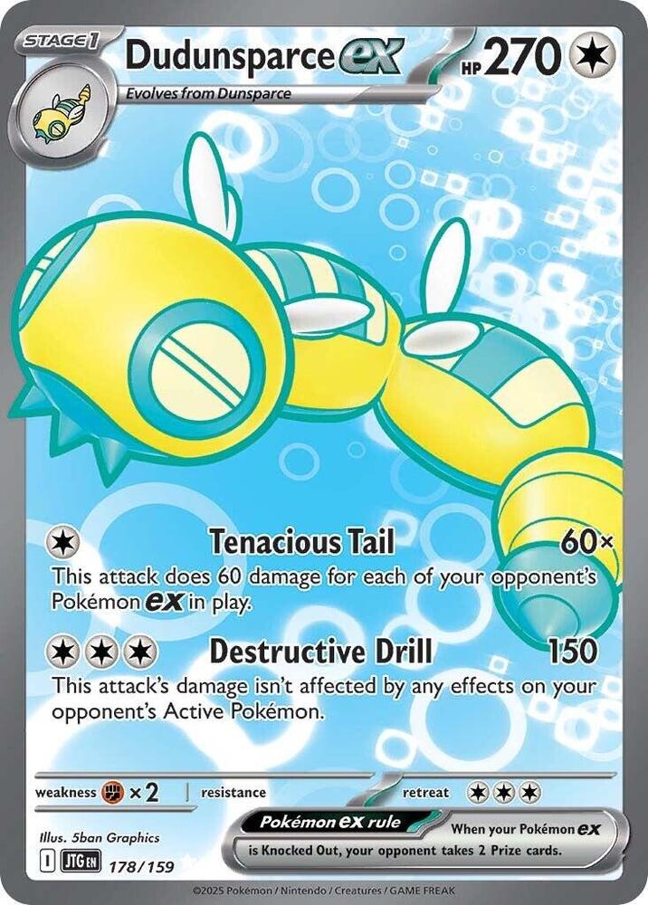 Dudunsparce ex - Journey Together #178/159