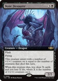 Bone Devourer (Extended Art) - Commander: Tarkir: Dragonstorm - 66