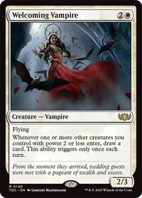 Welcoming Vampire - Commander: Tarkir: Dragonstorm - 140