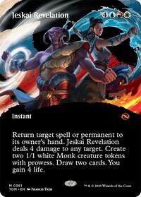Jeskai Revelation (Borderless) - Tarkir: Dragonstorm - 361