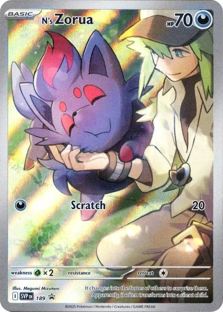 N's Zorua - Scarlet & Violet Promo Cards #189