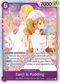 Sanji & Pudding - Extra Booster: Anime 25th Collection #EB02-035