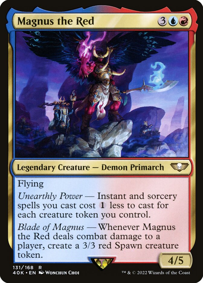 Magnus the Red - Warhammer 40,000 Commander #131