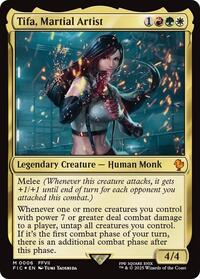 Tifa, Martial Artist - Commander: FINAL FANTASY #6