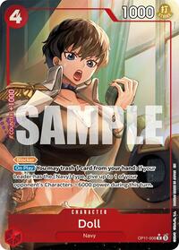 Doll (Alternate Art) - A Fist of Divine Speed #OP11-008