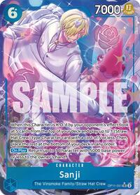 Sanji (Alternate Art) - A Fist of Divine Speed #OP11-051