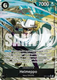 Helmeppo (Alternate Art) - A Fist of Divine Speed #OP11-092