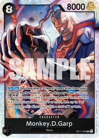 Monkey.D.Garp - A Fist of Divine Speed #OP11-095
