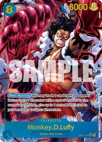 Monkey.D.Luffy (118) (Alternate Art) - A Fist of Divine Speed #OP11-118