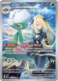 Cynthia's Roserade - 184/182 - SV10: Destined Rivals - 184/182