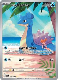 Misty's Lapras - Pokemon Destined Rivals #194/182
