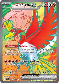 Ethan's Ho-Oh ex - Pokemon Destined Rivals #209/182