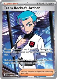 Team Rocket's Archer - 223/182 - SV10: Destined Rivals - 223/182